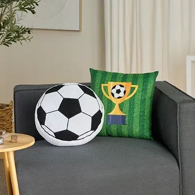 Kirkland's Plush Soccer Pillows In Multi