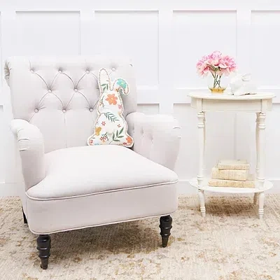 Kirkland's Blossom Bunny Shaped Pillow In Multi