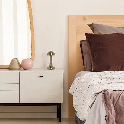 Kirkland's Metal Mushroom Mini Cordless Lamp In Gold