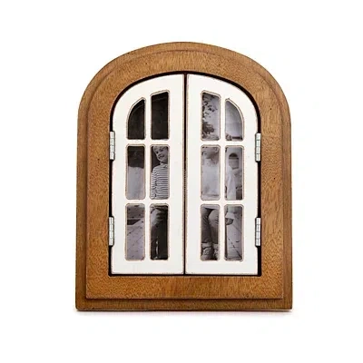 Kirkland's Arched Shutter Picture Frame In Brown