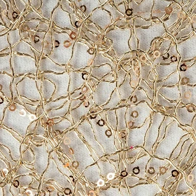 Kirkland's Sequin Mesh Table Runner In Brown