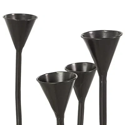 Kirkland's Iron Angles Taper Candle Holder In Black