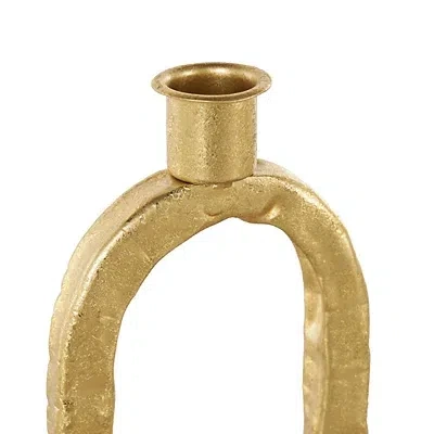 Kirkland's Metal Round Taper Candle Holders In Gold