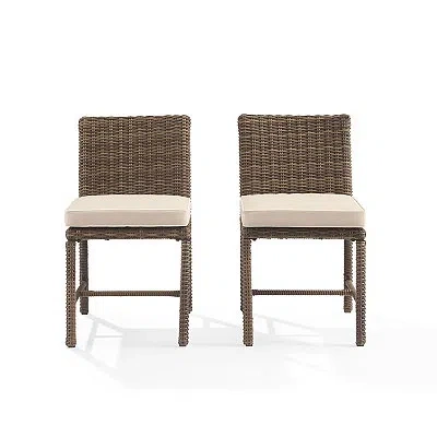 Kirkland's Outdoor Dining Chair Set In Brown