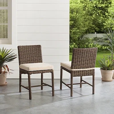 Kirkland's Outdoor Dining Chair Set In Brown