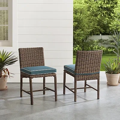 Kirkland's Outdoor Dining Chair Set In Blue