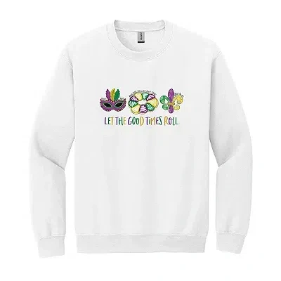 Kirkland's Let The Good Times Roll 2xl Sweatshirt In White