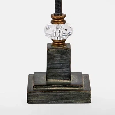 Kirkland's Jane Midnight Crystal Buffet Lamp In Multi