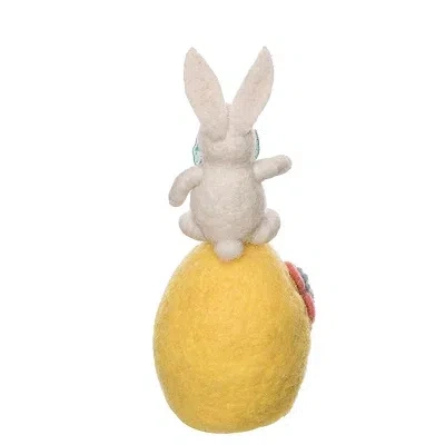 Kirkland's Balancing Bunny Figurine In Multi