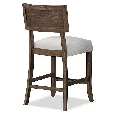 Kirkland's Upholstered Sarena Counter Stools In Brown