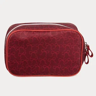 Kirkland's I Got It All Together Cosmetic Bag In Burgundy