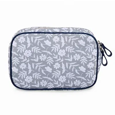 Kirkland's Pretending To Be Organized Cosmetic Bag In Silver