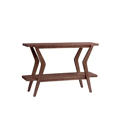 Kirkland's Angular Stratton Console Table In Brown
