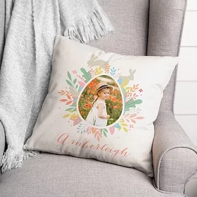Kirkland's Personalized Photo Easter Egg Pillow In Multi