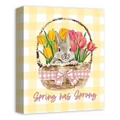Kirkland's Spring Has Sprung Canvas Art Print In Multi
