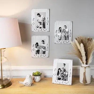 Kirkland's Weathered Floral Picture Frames In Multi