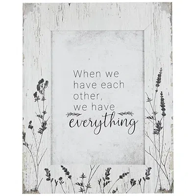 Kirkland's Weathered Floral Picture Frames In Multi