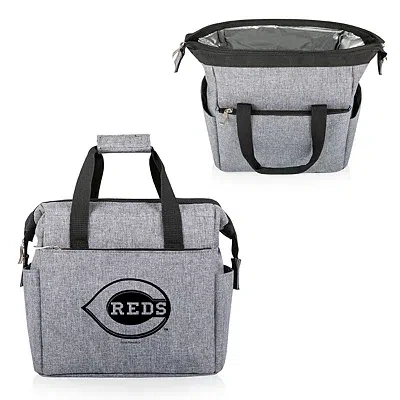 Kirkland's Cincinnati Reds Cooler Tote Bag In Gray