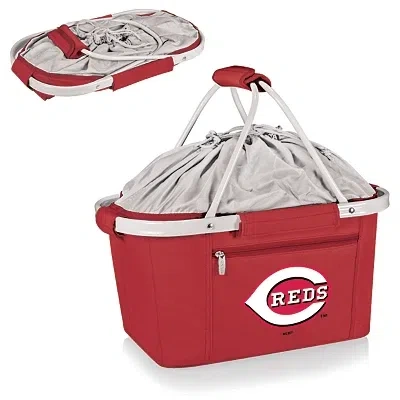 Kirkland's Cincinnati Reds Collapsible Cooler Basket In Red
