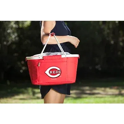 Kirkland's Cincinnati Reds Collapsible Cooler Basket In Red