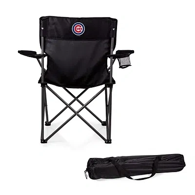 Kirkland's Chicago Cubs Black Camp Chair In Black