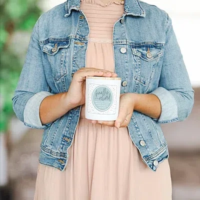 Kirkland's Finally Retired Sweet Peach 2-wick Jar Candle In Multi