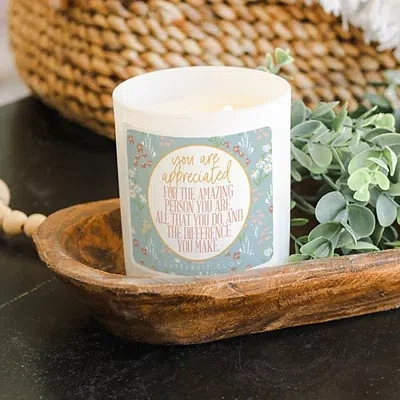 Kirkland's Appreciation Grapefruit Glow 2-wick Jar Candle In Multi