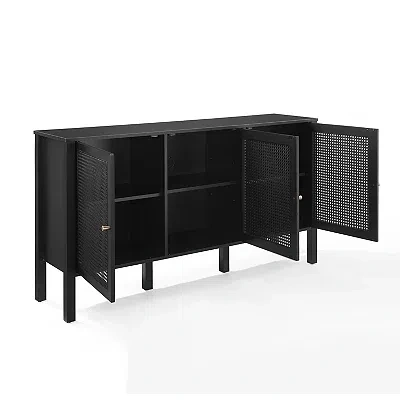 Kirkland's Modern Perry Cabinet In Black