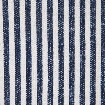 Kirkland's Insignia Striped Pillow In Blue