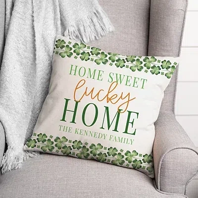 Kirkland's Home Sweet Lucky Personalized Pillow In Multi