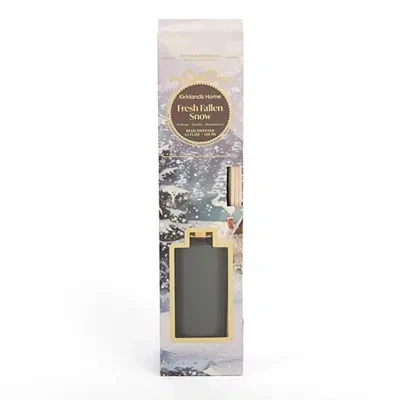 Kirkland's Fresh Fallen Snow Diffuser Set In Green