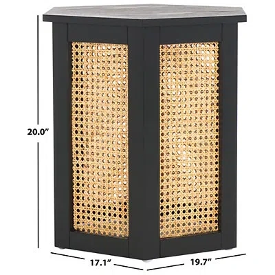 Kirkland's Rattan Sophie Accent Table In Multi