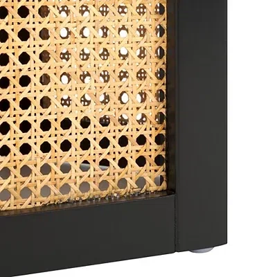 Kirkland's Rattan Sophie Accent Table In Multi