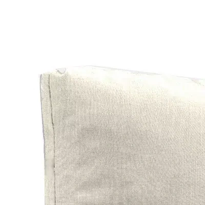 Kirkland's Solid Sand Outdoor Chair Cushion In White