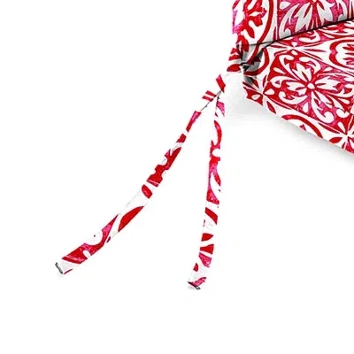 Kirkland's Medallion Outdoor Chair Cushion In Red