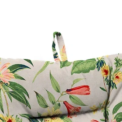 Kirkland's Norah Tropical Outdoor Wrought Iron Chair Cushion In Multi