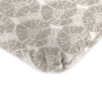 Kirkland's Conch Shell Outdoor Chair Cushion In Gray