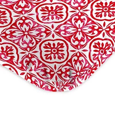 Kirkland's Medallion Outdoor Chair Cushion In Red