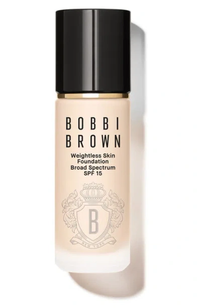 Bobbi Brown Weightless Skin Oil-controlling Foundation Spf 15 With Hyaluronic Acid In Neutral