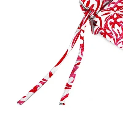 Kirkland's Saturn Red Medallion Outdoor Chair Cushion In Red