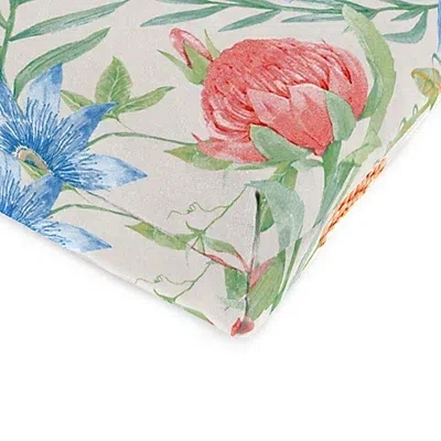Kirkland's Colette Floral Outdoor Chair Cushion With Ties In Multi