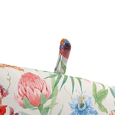 Kirkland's Colette Floral Outdoor Chair Cushion With Ties In Multi