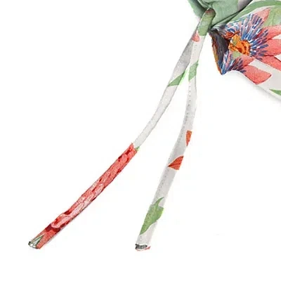 Kirkland's Colette Floral Outdoor Chair Cushion With Ties In Multi