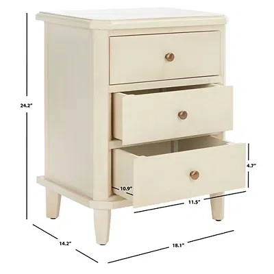 Kirkland's Poplar Lianne Transitional Accent Table In Neutral