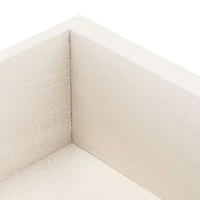 Kirkland's Wood Stella 1-drawer End Table In White