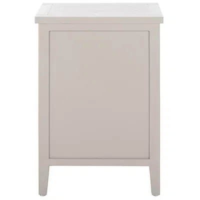 Kirkland's Wood Woven Viola 2-drawer End Table In Multi