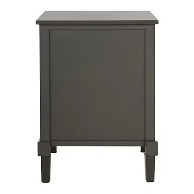 Kirkland's Wood Open Shelf Rosa End Table In Gray