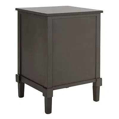 Kirkland's Wood Open Shelf Rosa End Table In Gray