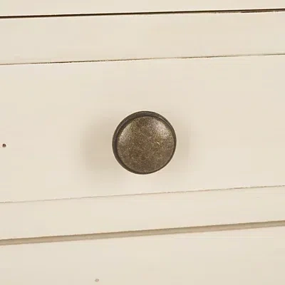 Kirkland's 2-drawer Mika Traditional Accent Table In White