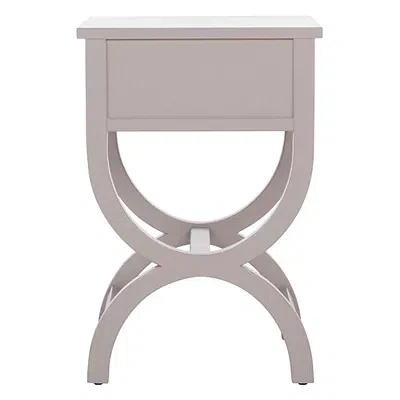 Kirkland's Contemporary Maxine Accent Table In Gray